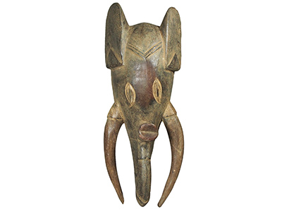 Small Ivory Coast Elephant Mask